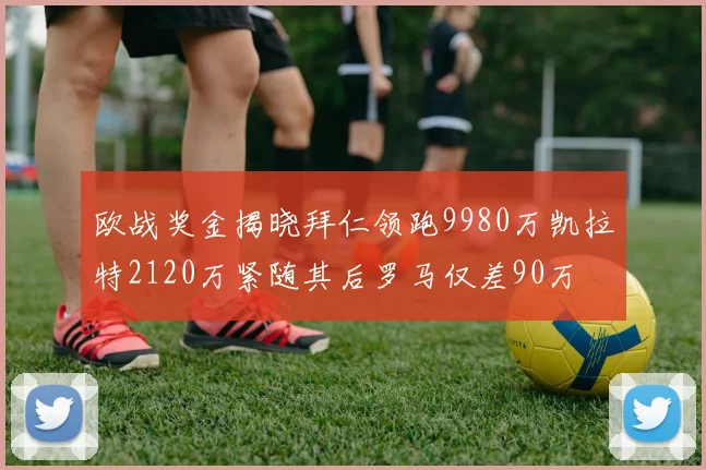欧战奖金揭晓拜仁领跑9980万凯拉特2120万紧随其后罗马仅差90万